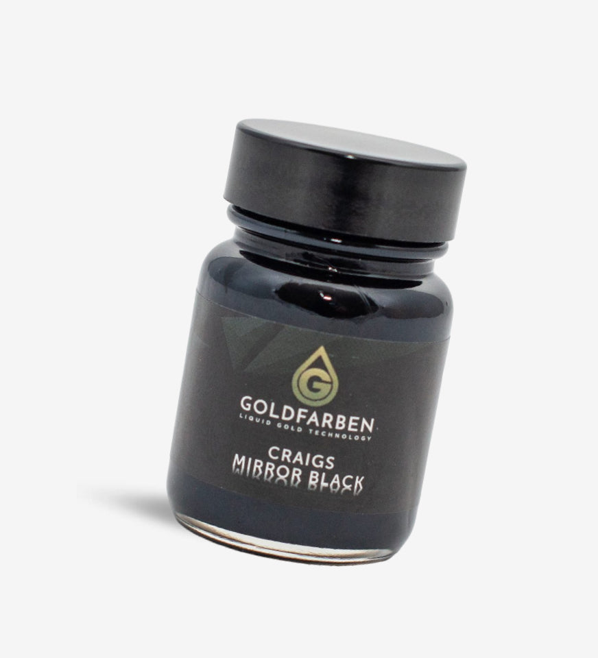 Craig’s Mirror Black - GOLD FARBEN BY KALI HUNTER